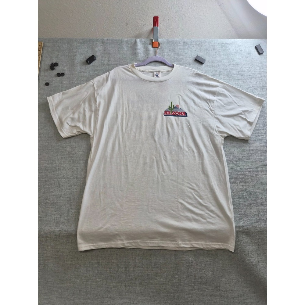 Delta Shirt Mens XL White Preshrunk Arizona Wildcats Football Team NCAA Athletic